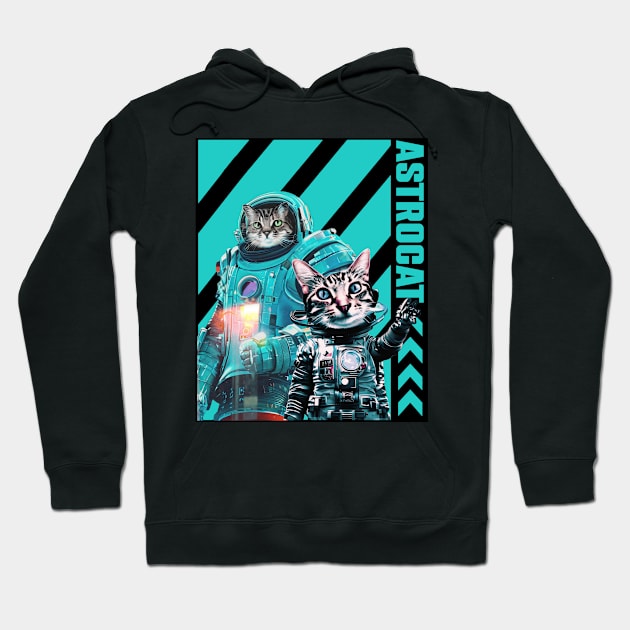 Astrocat Hoodie by WPAP46